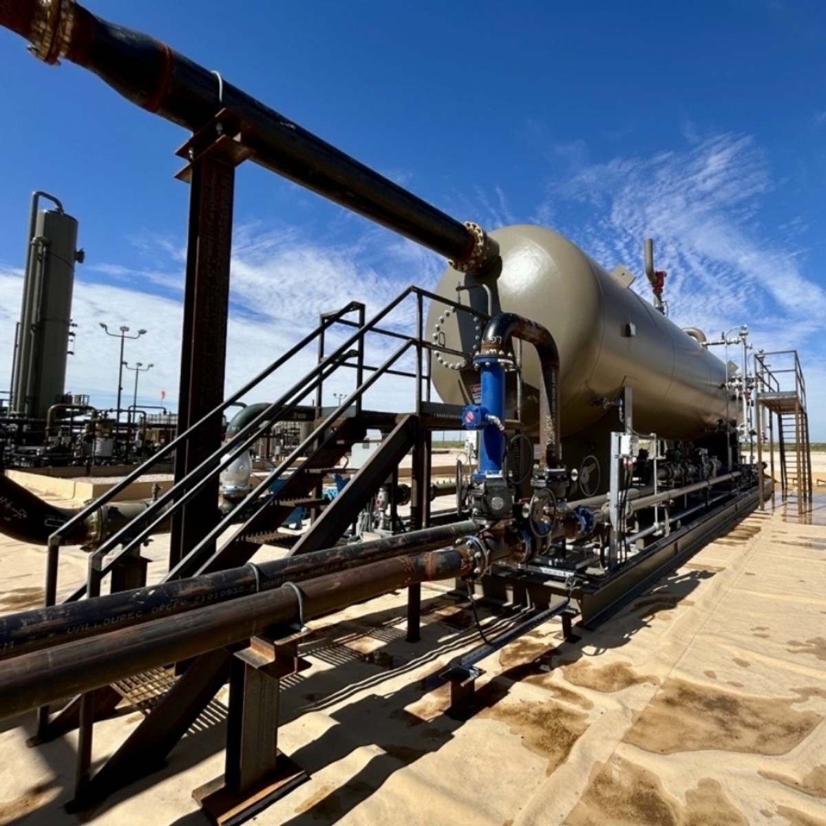 Oil and gas facility