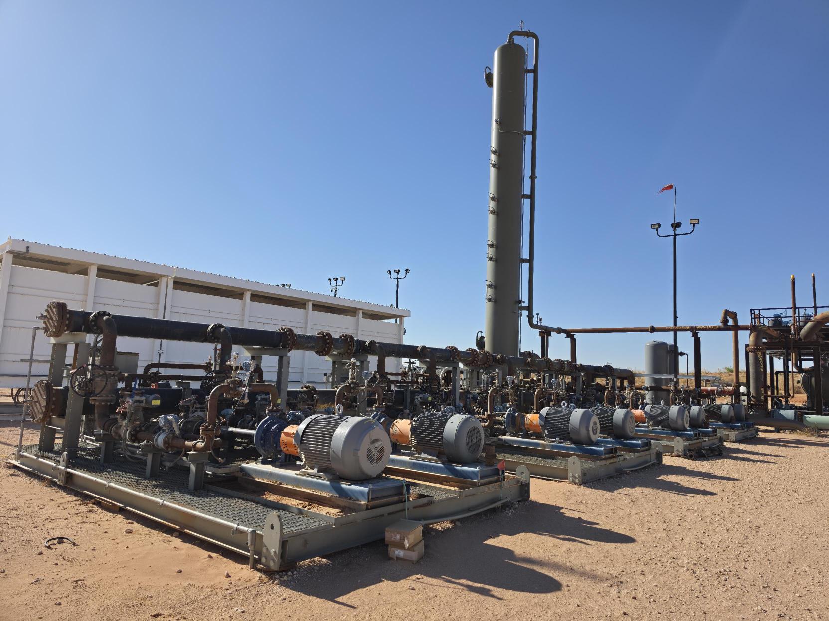 Oil and gas facility