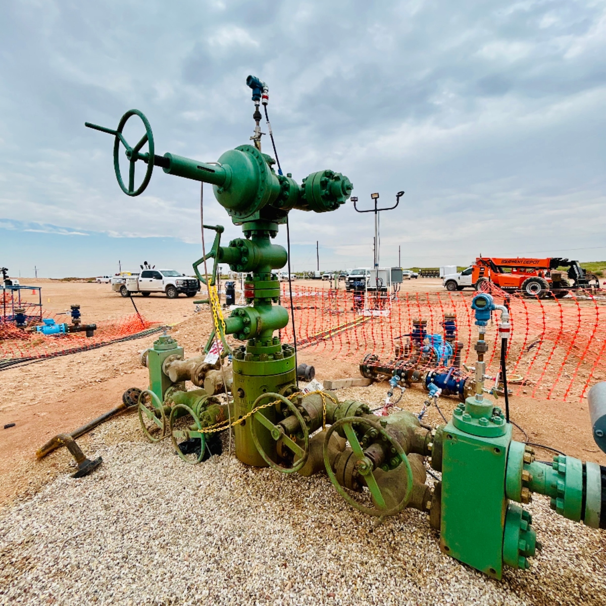 Oil and gas facility